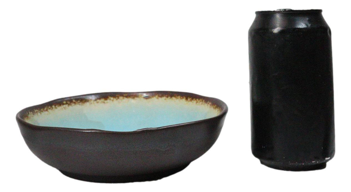 Pack Of 6 Blue Sky Aozora Kannyu Round Flair Deep Plates Shallow Bowls 15oz