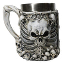 Gothic Skull Skeleton Bones Graveyard Large 19 oz Tankard Coffee Cup Mug