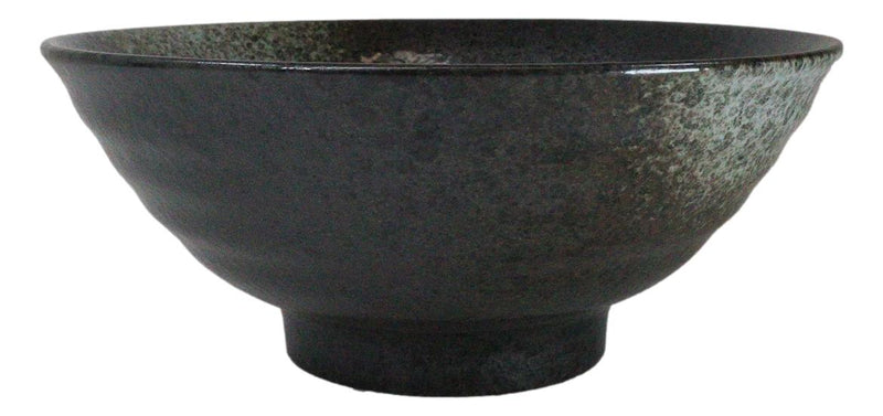 Pack Of 5 Charcoal Grey Tone Hakumu Collection Large Ramen Soup Dinner Bowl 40oz