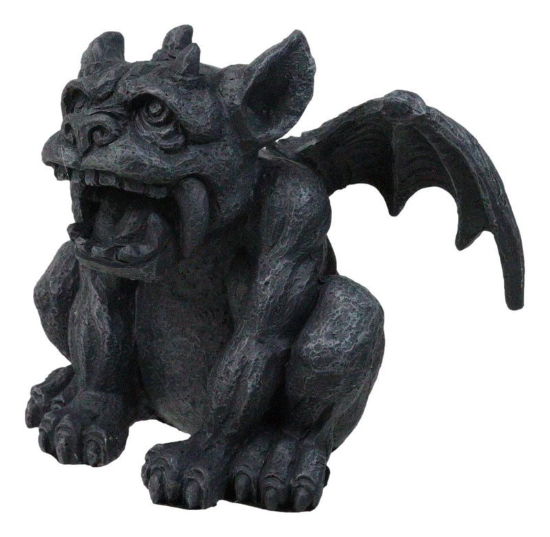 Mythical Fantasy Gothic Fido The Fat Saber Toothed Tiger Cat Gargoyle Figurine