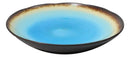 Pack Of 6 Blue Sky Aozora Kannyu Wavy Round Pasta Entree Dinner Plates 9.5"D