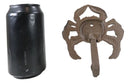 Pack of 2 Cast Iron Rustic Nautical Coastal Sea Shellfish Crab Wall Coat Hooks
