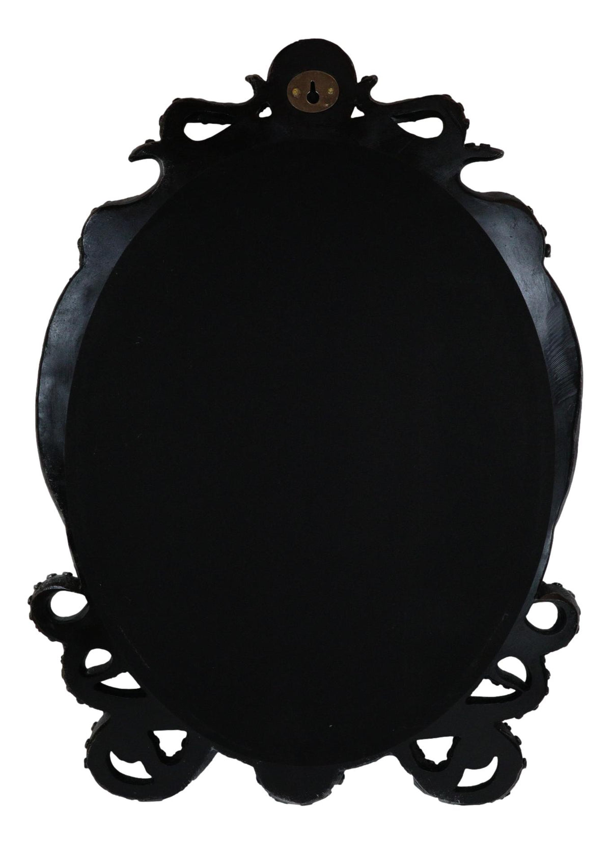 25"H Large Vintage Silver Marine Sea Monster Kraken Cthulhu Octopus Wall Mirror