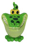 Whimsical Swamp Bayou Alligator Money Piggy Bank W/ Bobble Spring Legs Figurine