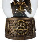 Occult Eliphaz Levi Sabbatic Goat Baphomet Solve Et Coagula Glitter Water Globe