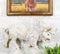 Native American Sacred White Bison Buffalo Decorative Wall Sculpture Relief