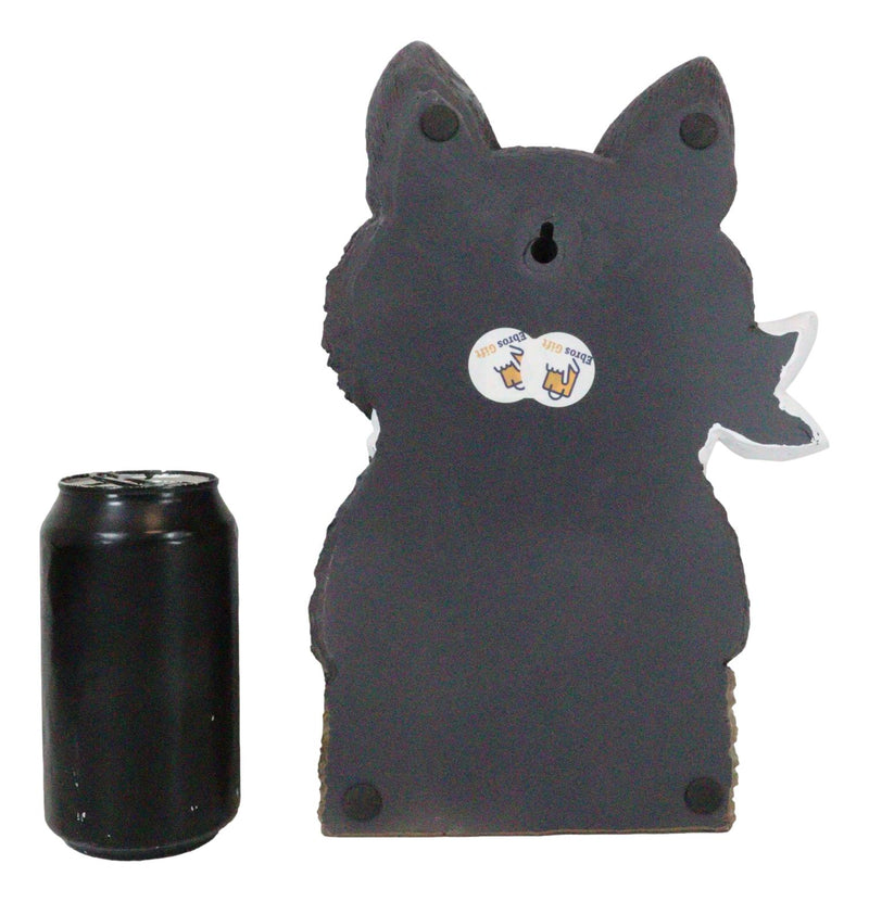 Whimsical Crazy For Cats Feline Kitty Grey Cat Eat Door Or Wall Hanging Sign