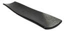 Grey Hakumu Collection Large 16.5" Elongated Rectangular Wavy Serving Platter