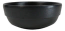 Pack Of 6 Black Silk Melamine Rice Miso Soup Salad Appetizer Shallow Bowls 12oz