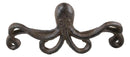 Set Of 4 Cast Iron Rustic Marine Sea Octopus Drawer Cabinet Door Knobs Hardware