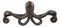 Set Of 4 Cast Iron Rustic Marine Sea Octopus Drawer Cabinet Door Knobs Hardware