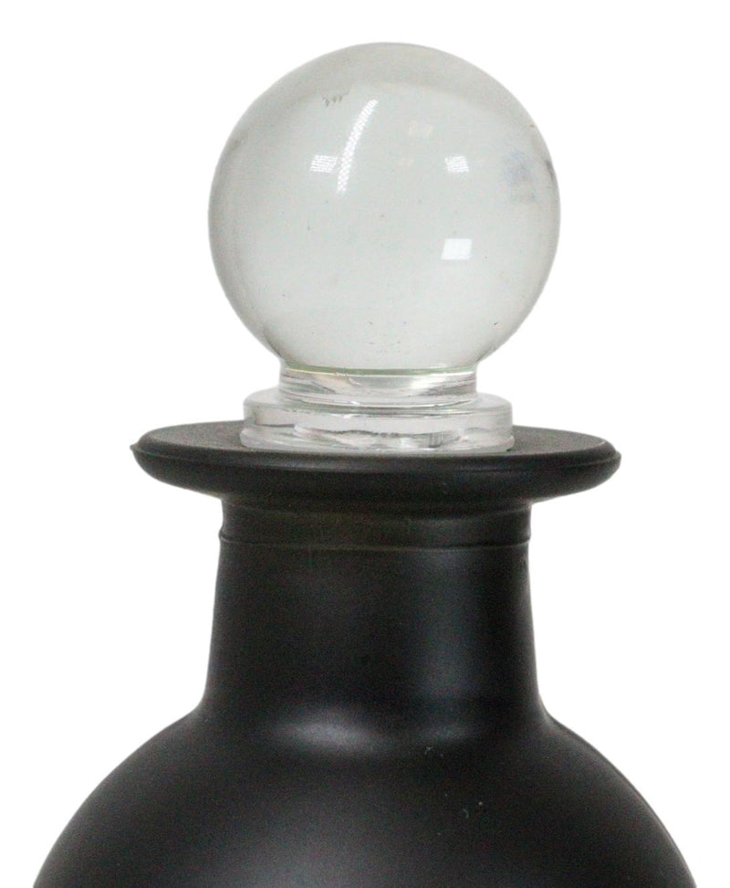 Deadly Poison Witchcraft Apothecary Wicca Decorative Frosted Glass Potion Bottle