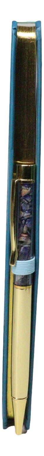 Ebros Gift Hand of Hamsa Evil Eye A5 Notebook Journal with Crystal Pen