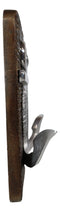 Aluminum Sailor Marine Sea Ship Anchor On Board 2 Pegs Double Wall Hook Plaque