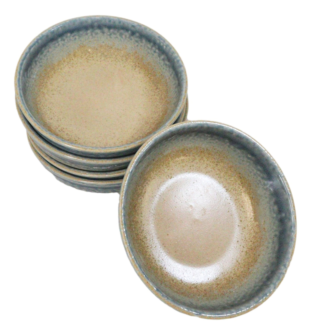 Pack Of 5 Blue River Ao Nagashi Collection Shallow Bowl Or Deep Plates 10oz