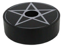 Set Of 6 Occult Wicca Witchcraft Pentagram Star Circle Spell Candle Holders 2"D