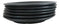 Pack Of 6 Black Silk Melamine Round Dinner Plates 10"D Restaurant Supply