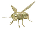 Wild Life Art Realistic Bumble Bee Insect Faux Taxidermy Golden Sculpture 7.5"L