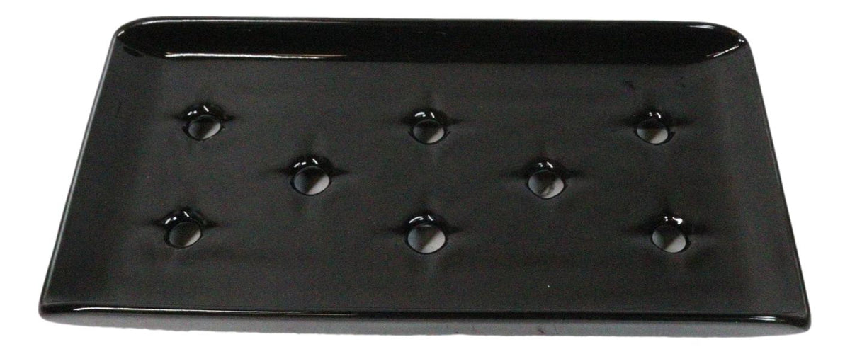 Pack Of 6 Japanese Raw Sushi Preparation Storage Black Neta Zara Ceramic Plates