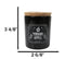 Midnight Ritual Poison Apple Sweet Apple Scented Pillar Candle Home Fragrance