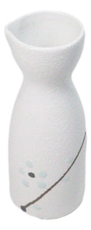 Pack Of 6 Porcelain Snow Flowers Yukino Hana Japanese Wine Sake Tokkuri Flasks