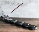 Wicca Mystic Triple Moon Phases Sacred Goddesses Incense Stick Holder Burner