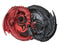 Auspicious Infinity Red And Black Unity Dragons Decorative Incense Burner Holder