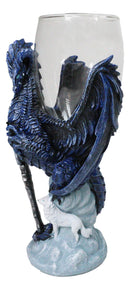 Ruth Thompson Elemental Dragon Alpha Blade Sword Glass Wine Goblet Chalice Cup