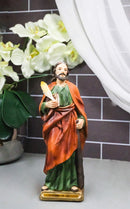 Christian Apostle Disciple of Jesus Saint James The Less With Gospel Figurine 8"