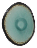 Pack Of 6 Green Crackle Midori Kannyu Wavy Round Condiment Sauce Dishes 2oz