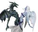 The Dark Chemical Wedding Union of Night Dragon and Morning Angel Figurine