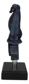 Medieval Fantasy Midnight Bahamut Blue Dragon Novelty Beer Tap Handle Figurine