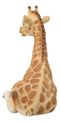 Wildlife Safari Savannah Masai Giraffe Calf Sitting in Repose Figurine 5.75"H