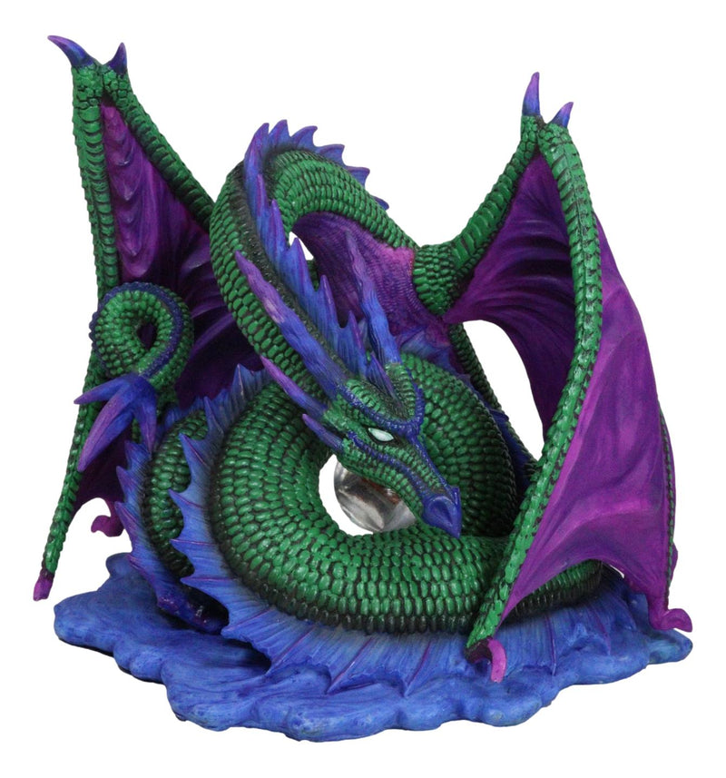 Myths And Legends Nephtali Water Elemental Iridescent Aqueon Dragon Figurine
