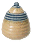 Set Of 6 Ao Nagashi Brown Tenmoku Porcelain Soy Sauce Shoyu Flask Dispensers