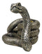 Witchcraft Sorcery Dark Magic Coiled Serpent Snake Taper Candleholder Figurine