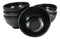 Pack Of 6 Modern Matte Black Melamine Small Round Soup Appetizer Rice Bowls 10oz