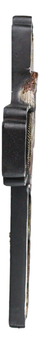 Remember Our Veterans Eagle USA Navy Army Air Force Military Medals Wall Cross
