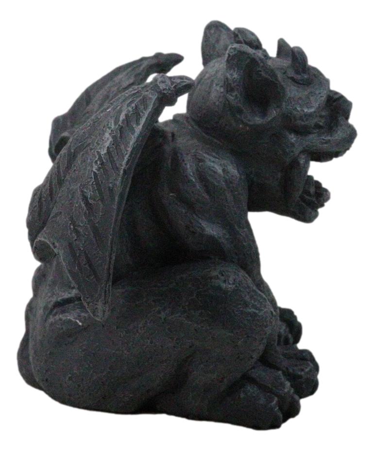 Mythical Fantasy Gothic Fido The Fat Saber Toothed Tiger Cat Gargoyle Figurine