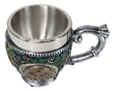 Celtic Triple Moon Goddess Maiden Mother Crone Ivy Leaves Wiccan Teacup Mug 10oz