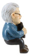Grandpa And Grandma Old Couple With Together Forever Heart Sign Shelf Sitter