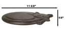 Set Of 3 Cast Iron Sleeping Kitty Cat Garden Stepping Stone Pave Foot Steps