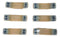 Pack Of 6 Blue River Ao Nagashi Collection Porcelain Chopsticks Hashioki Rest