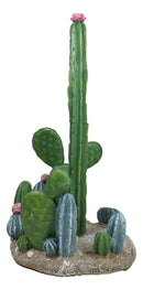 Rustic Western Desert Forest Saguaro Cactus Cacti Paper Towel Holder Stand Decor