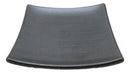 Pack Of 5 Black Tetsu Kesho Collection Square Appetizer Dessert Salad Plates