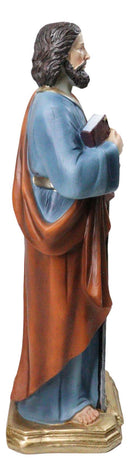 Apostle Of Jesus Martyr Saint Simon The Zealot With Long Saw Figurine 12" Series