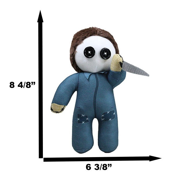 Michael Myers The Shape Pinheadz Voodoo Stitches Monster Villain Plush Toy Doll