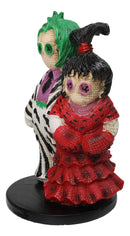 Gothic Dead Beetlejuice And Lydia Romance Halloween Pinheads Monster Figurine