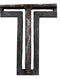Rustic Western Layered Rust Finish Crossed Ropes Wall Cross Christian Plaque