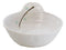 Pack Of 6 Yukino Hana Snowflakes Melamine Shallow Bowls With Handle 7oz